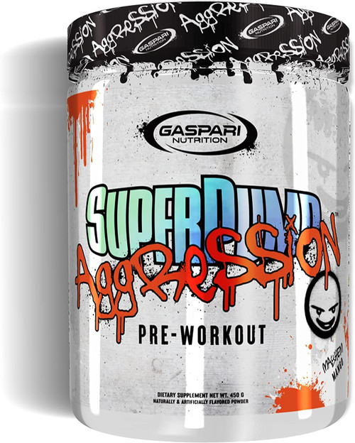 Gaspari Nutrition SUPERPUMP AGRESSION - NEXT-GEN-PRE-WORKOUT - Mayhem Mango