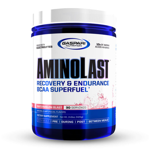 Gaspari Nutrition AMINOLAST - 30 Servings | Watermelon Blast