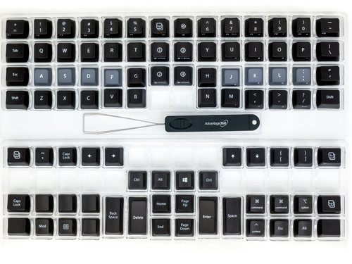 Kinesis Advantage360 QWERTY Keycap Set