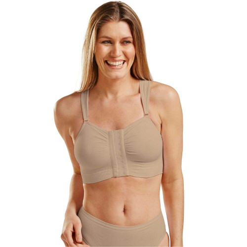 Tytex Carefix Bella Front Closure Comfort/Sleep Bra #3212 XL Tan