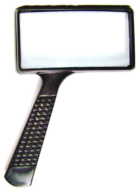 Rectangle Magnifying Glass w/ 4x Magnification