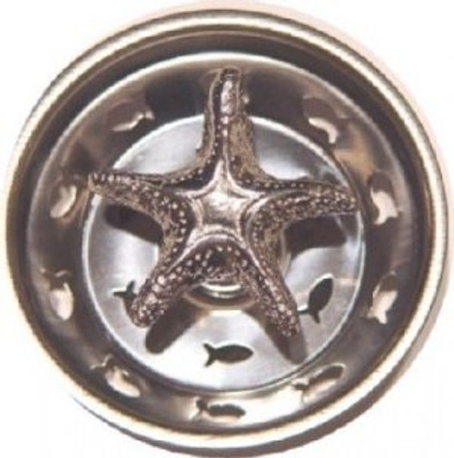 Billy Joe Homewares Pewter Kitchen Strainer Starfish