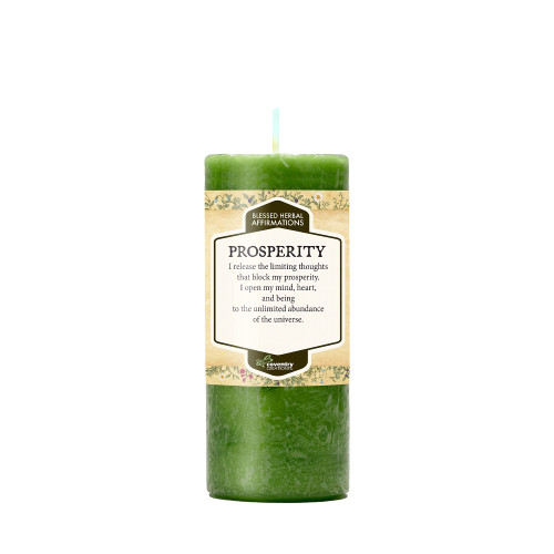 Conventry Creations Affirmations, Prosperity Candle AR-AF-PS