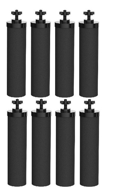 Berkey BB9-2 Replacement Black Purification Elements, 8 Count 4 Sets of 2 replacement filters.