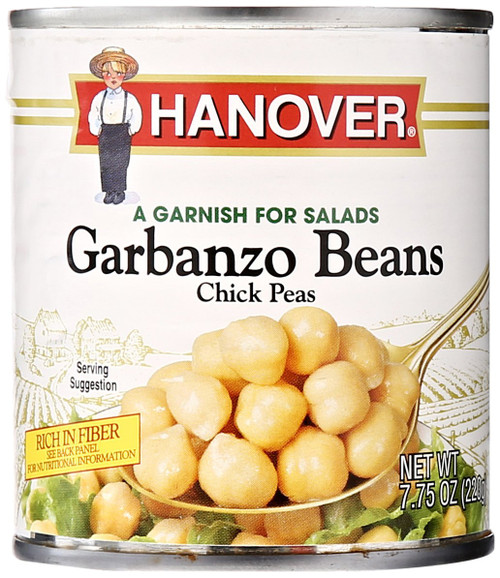 Hanover Brands Chick Peas Open Can, 7.75 Oz