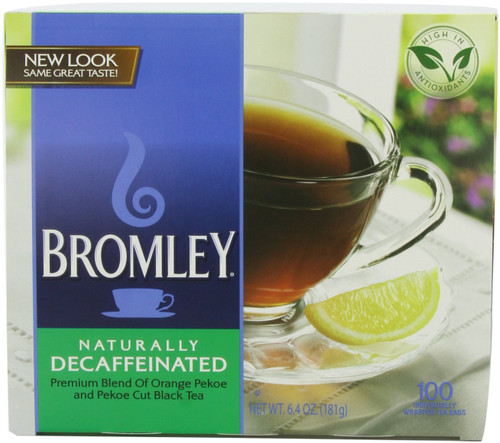 Bromley Decaffeinated Tea, 100-count (Pack of5)