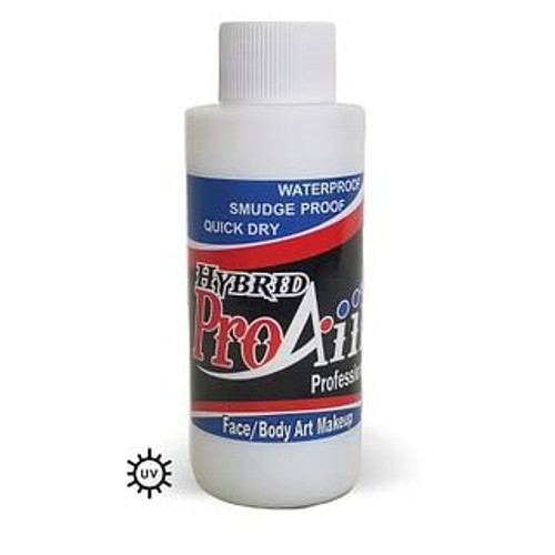 Face Painting Makeup – ProAiir Water Resistant Makeup - 2.1 oz | 60ml Flo White 