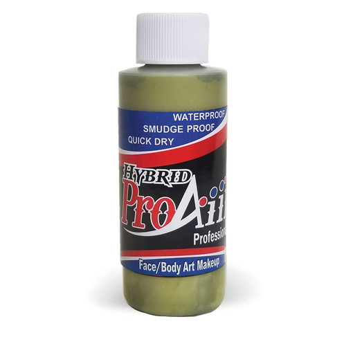 Face Painting Makeup – ProAiir Water Resistant Makeup - 2.1 oz 60ml - Swamp Moss 