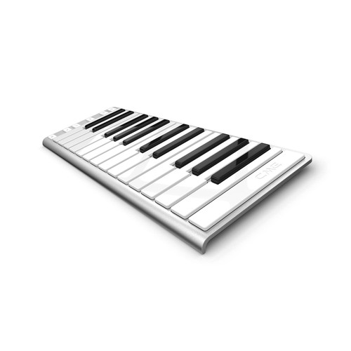 Xkey 25 USB MIDI keyboard controller - Apple-style ultra-thin aluminum frame, 25 full-size velocity-sensitive keys, polyphonic aftertouch, plug & play on iPad, iPhone, Mac, PC