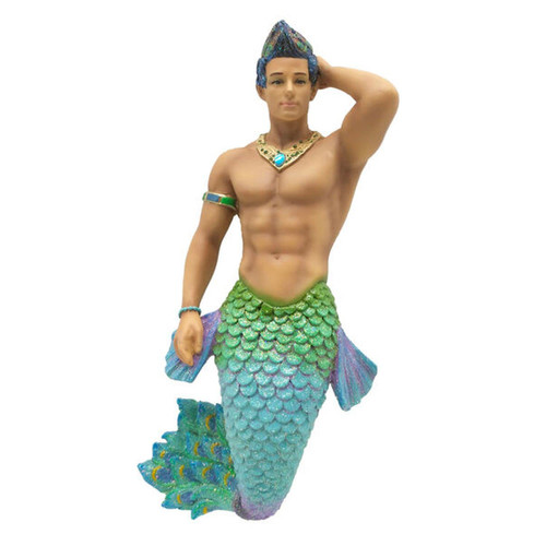 December Diamonds Emerald Merman Christmas Ornament 5555170