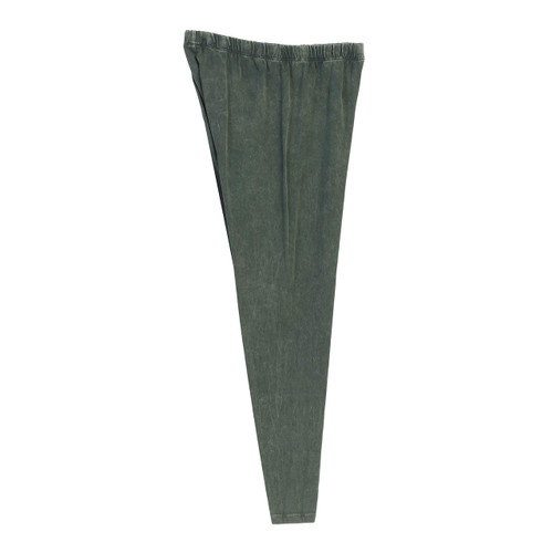 Jess & Jane Women's Cotton Legging Pants - X-Large, Olive