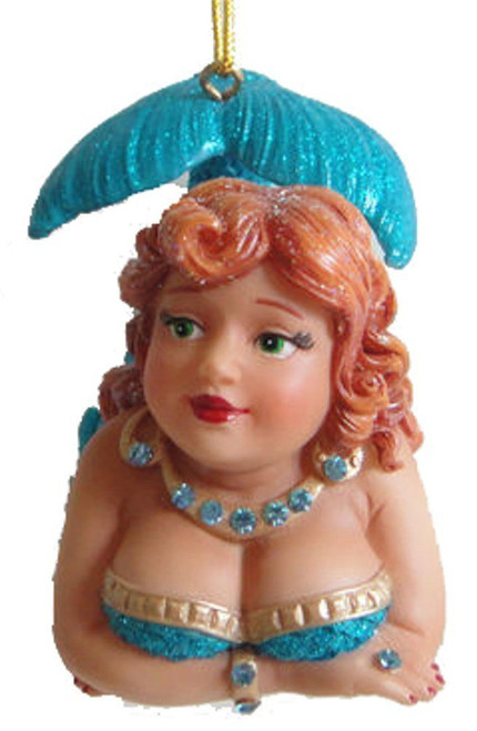 December Diamonds Luscious Lucy Mermaid Ornament 55-90779