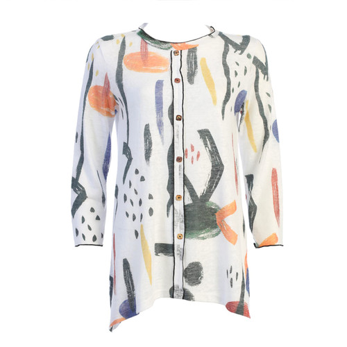 Jess & Jane Light Gauge Sweater Tunic LG5 (Small, Surprise)