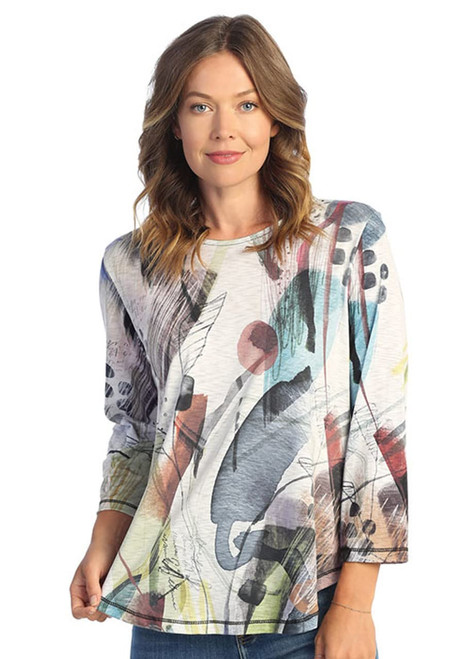 Jess & Jane Women's Sublimation Top PS3 (Small, Isabella)