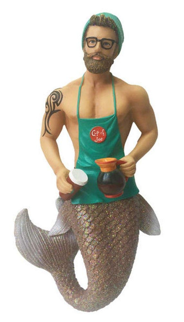 December Diamonds Java Joe Merman Coffee Barista Christmas Ornament 5555077
