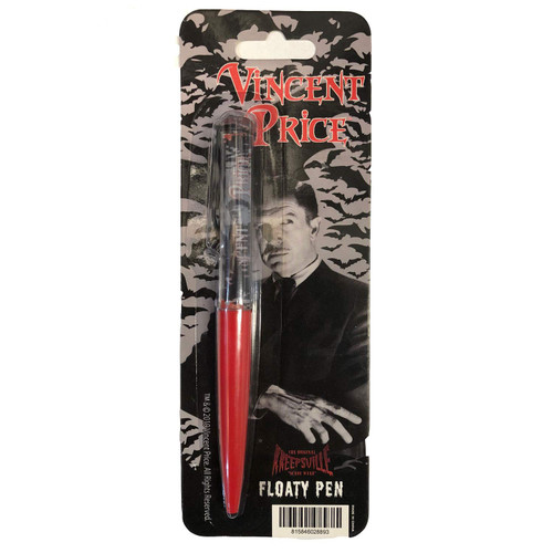 Vincent Price Floaty Pen - Kreepsville