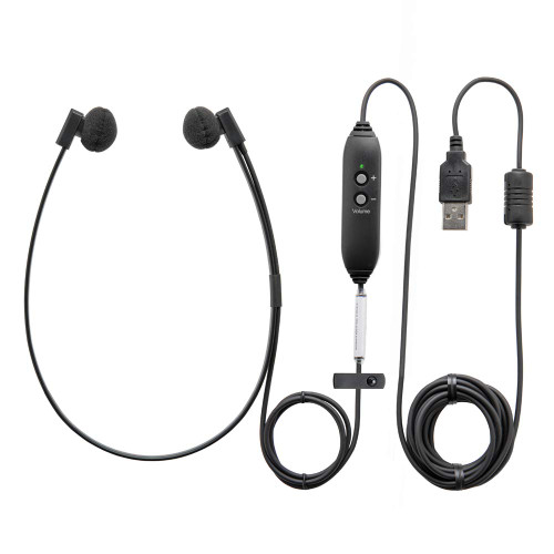 Spectra USB Transcription Headset - Black