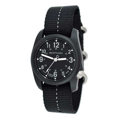 Bertucci Dx3 Plus Watch (Black with Ghost Gray - with Black Ghost Gray Dash Nylon)