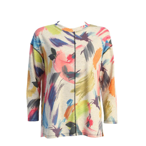 Jess & Jane French Terry Pullover Tunic - TE1 (1X, Vernet)