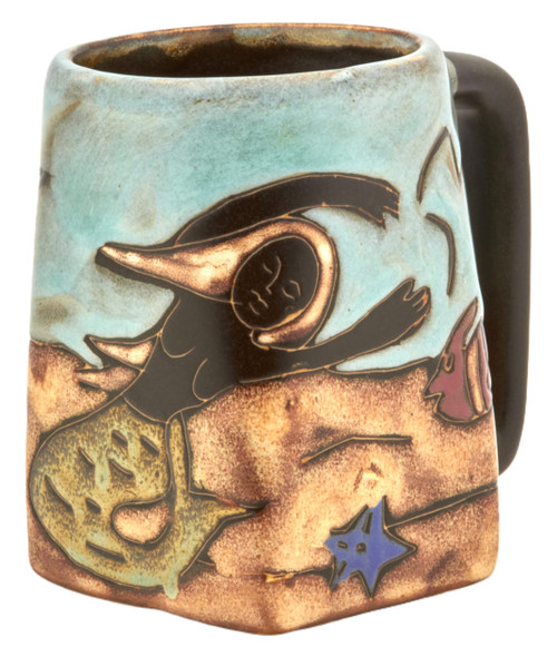 Mara Stoneware Mug - Mermaid 12 oz.