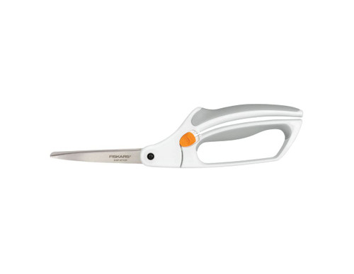 Fiskars Softgrip All-Purpose Scissors, Easy Action, Length: 26 cm, Stainless Steel Blade/Plastic Handles | White, 1059564