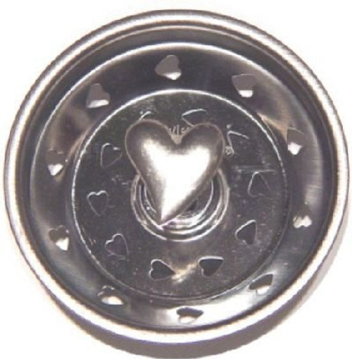 Heart Pewter Kitchen Strainer 7023