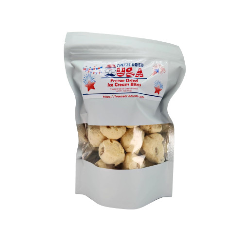 Freeze Dried Ice Cream Bites - Butter Pecan - Freeze Dried Ice Cream Candy for Kids & Adults - Perfect Snack for Hiking, Camping & Party | Does Not Melt