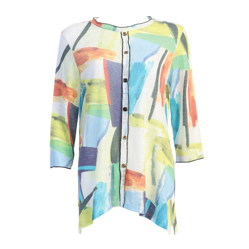 Jess & Jane Light Gauge Sweater Tunic - LG5 | Medium, Palette