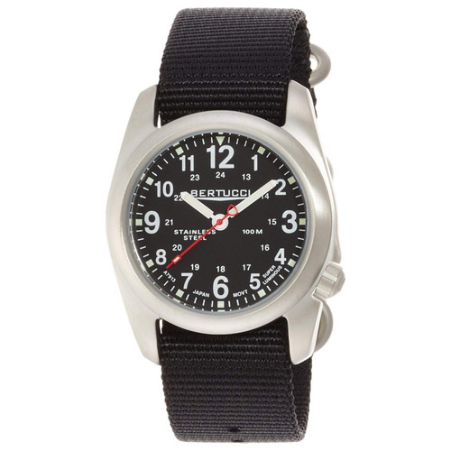 Bertucci A-2S Field Watch - One Size, Black/Black