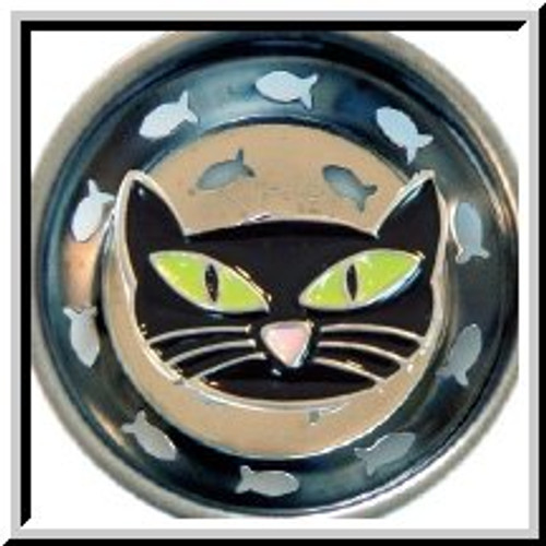Enamel Kitchen Strainer Ms. Kitty