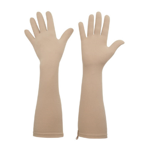 Foxgloves Long Gardening Gloves | Elbow Length - Foxgloves Elle Gloves | Medium, Sahara