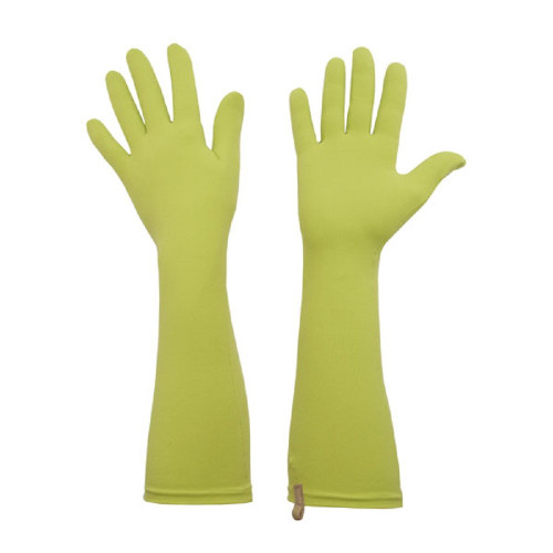 Foxgloves Long Gardening Gloves, Elbow Length | Foxgloves Elle Gloves (Large, Spring Green)