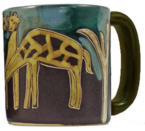 Mara Stoneware Mug - Giraffes - 16 oz