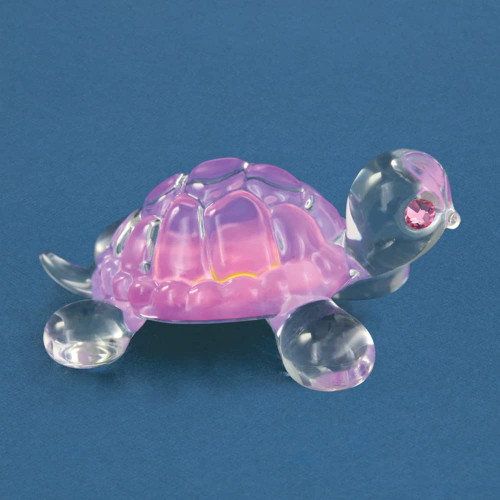 Glass Baron ~ Pink Turtle