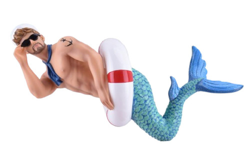 December Diamonds 55-55436 Merman Ornament, Big Tube