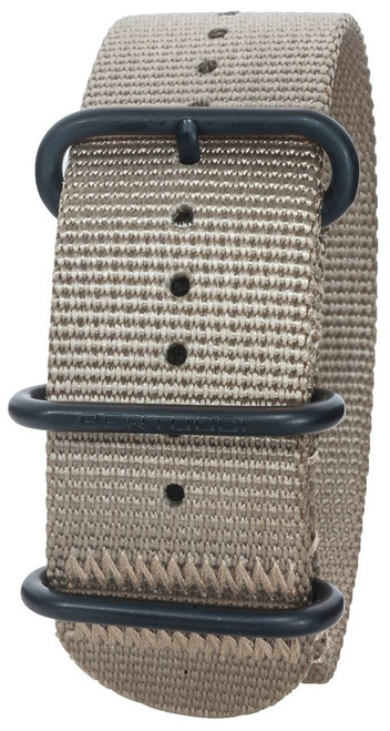 Bertucci DX3 B-116B Defender Khaki/Black Ion 26 mm Nylon Watch Band