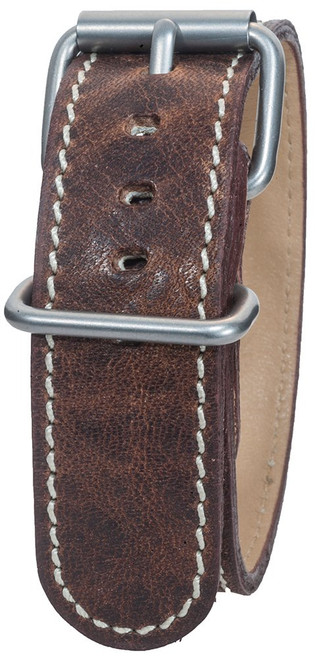 BERTUCCI B-126M Montanaro Survival Horween Leather Nut Brown 22mm, Watch Band 