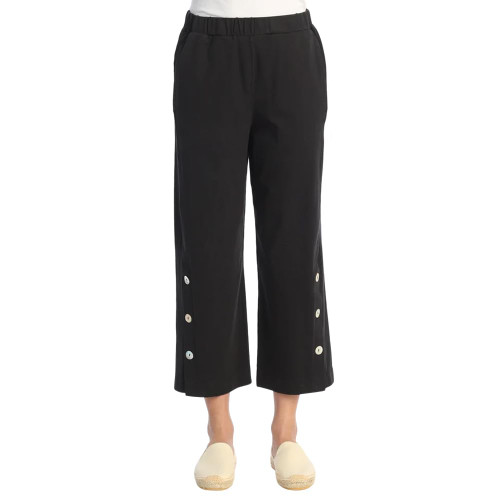 Jess & Jane Weekend Crop Pant - WK13 | Small, Jet Black