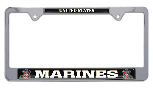 Elektroplate Marines USA License Plate Frame