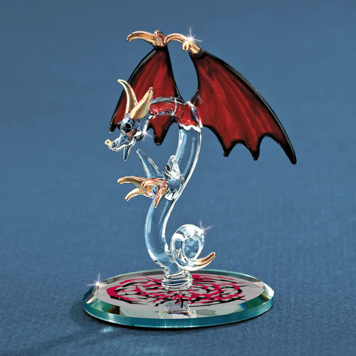 Glass Baron Tiny Terror Dragon Glass Figurine