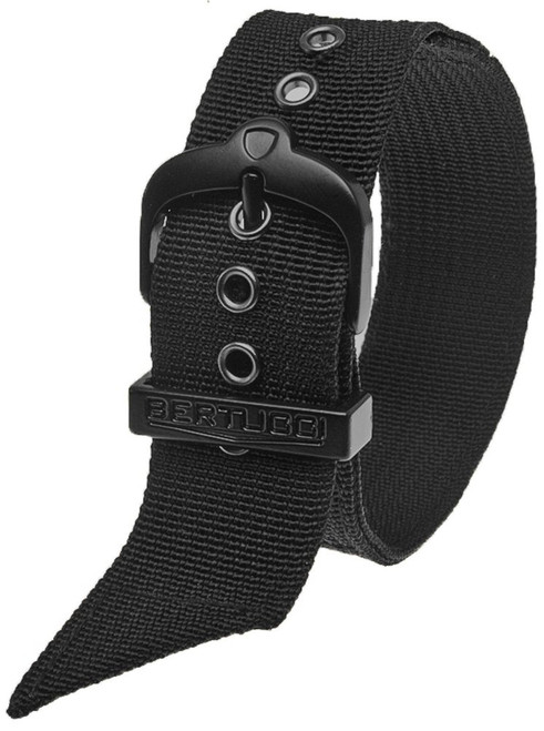 Bertucci DX3#73 Black Nylon Watch Band Fits - A-4T