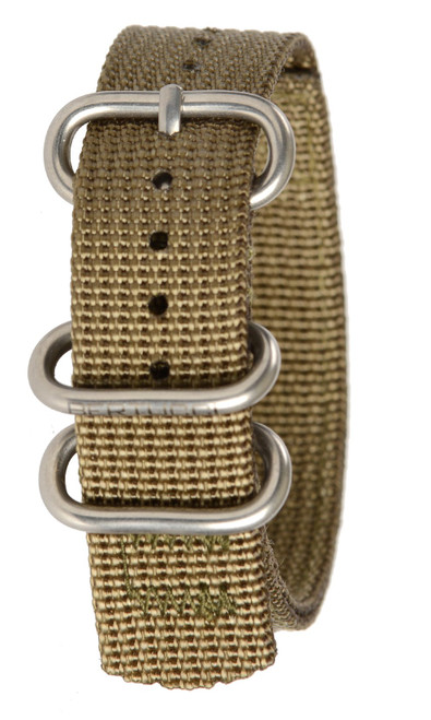 BERTUCCI Heavy Duty Two-Ply B-207 Patrol Olive 19 mm | 3/4" Watch Band