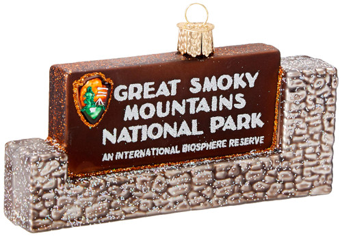 Old World Christmas Ornaments: State Parks Glass Blown Ornaments for Christmas Tree, Great Smokey | Great Smokey