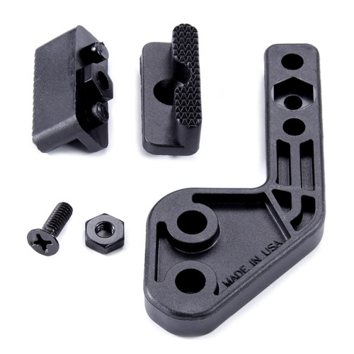 Modwing Holster Claw - Standard Concealment Wing for IWB Holster - Gen 2 Concealed Carry Reversible Standard Bearing with Mounting Holes - Kydex Holster Claw w/ Hardware Kit