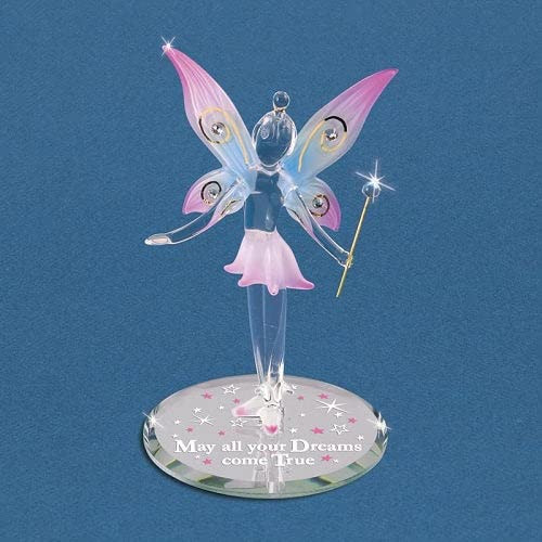 Glass Baron"May All Your Dreams Fairy Figurine