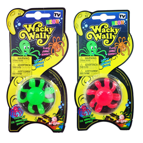 2 Packs of Wacky Wally -The Original Wall Crawler | 30% Discount!
