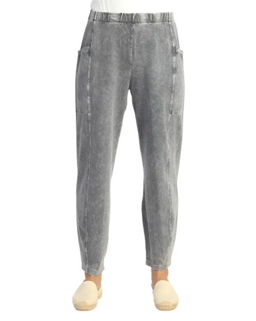 Jess & Jane Mineral Washed Lantern Pants - M100 | 1X, Midnight