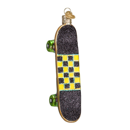 Old World Christmas 2020 Christmas Ornament Skateboard Glass Blown Ornament for Christmas Tree | Skateboard