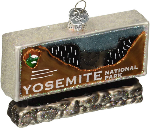 Old World Christmas Ornaments: State Parks Glass Blown Ornaments for Christmas Tree, Yosemite National | Yosemite