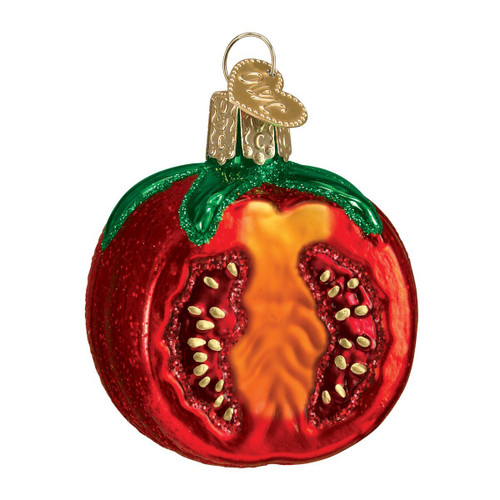 Old World Christmas Garden Gifts Glass Blown Ornaments for Christmas Tree Tomato.
